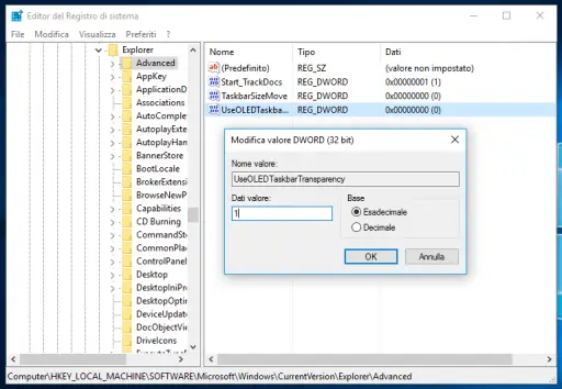 How to make Taskbar more Transparent in Windows 10 | Sihmar

