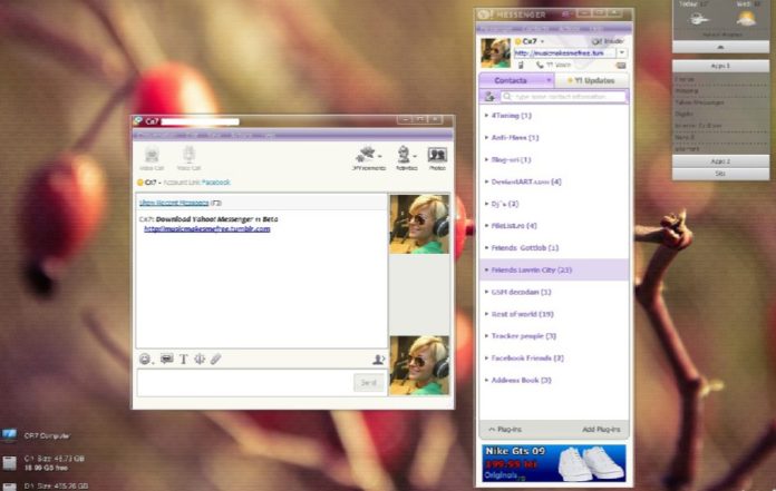 Old Yahoo Messenger 115