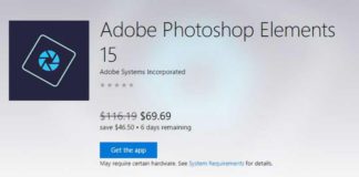Adobe Photoshop Elements 15 Now At Windows Store With 40 Off