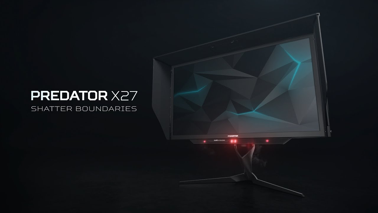 Acer Predator X27 4K HDR 144Hz Gaming Monitor With G Sync Announced