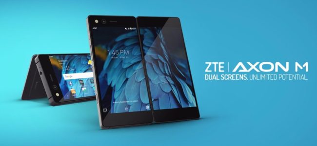 zte axon m fold