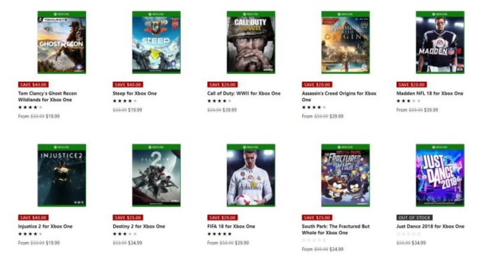 Deal: Microsoft Is Offering 50% Discount On Select Xbox Games