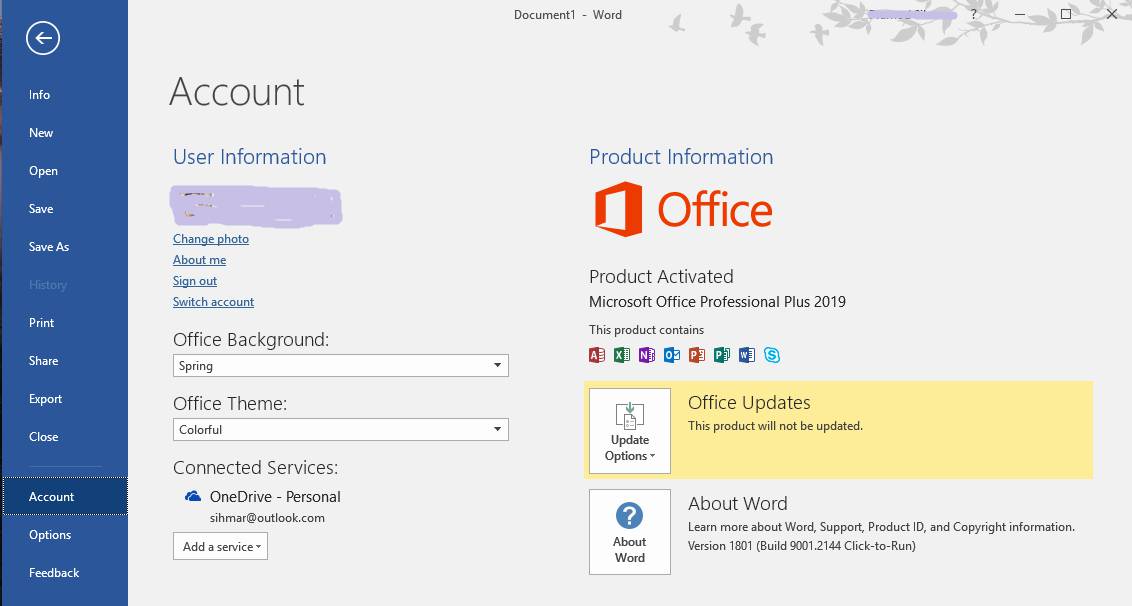 MS Office Standard 2019 64 bit