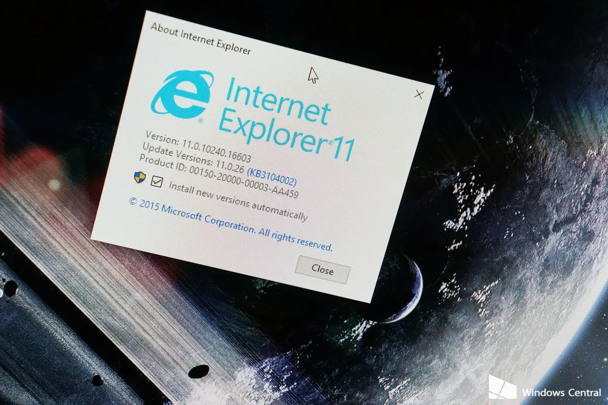 Support for Internet Explorer 8, 9 and 10 end today