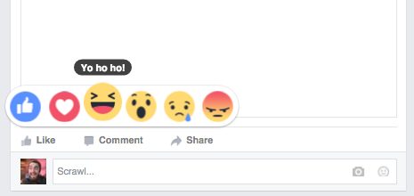 facebook new reactions faces