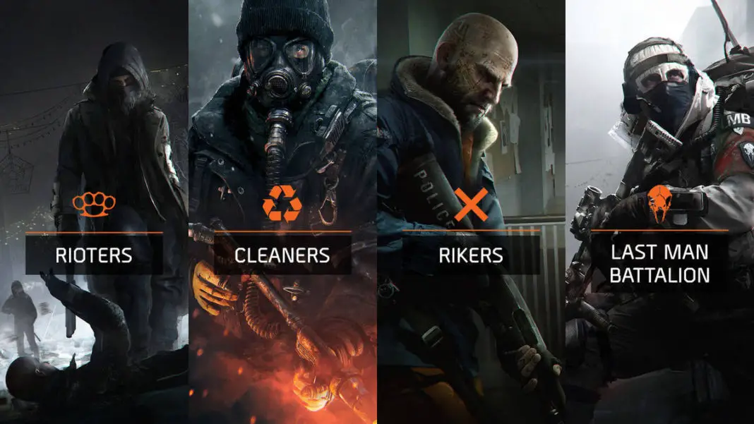 The Division's various criminals