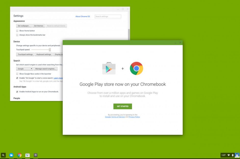 Google could soon allow Android Apps on Chrome OS