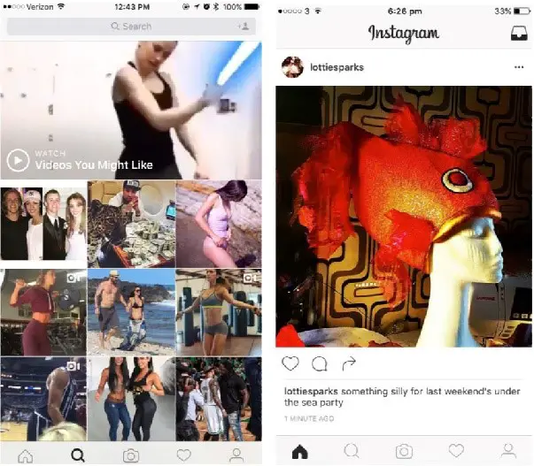 Instagram testing visual changes for iOS