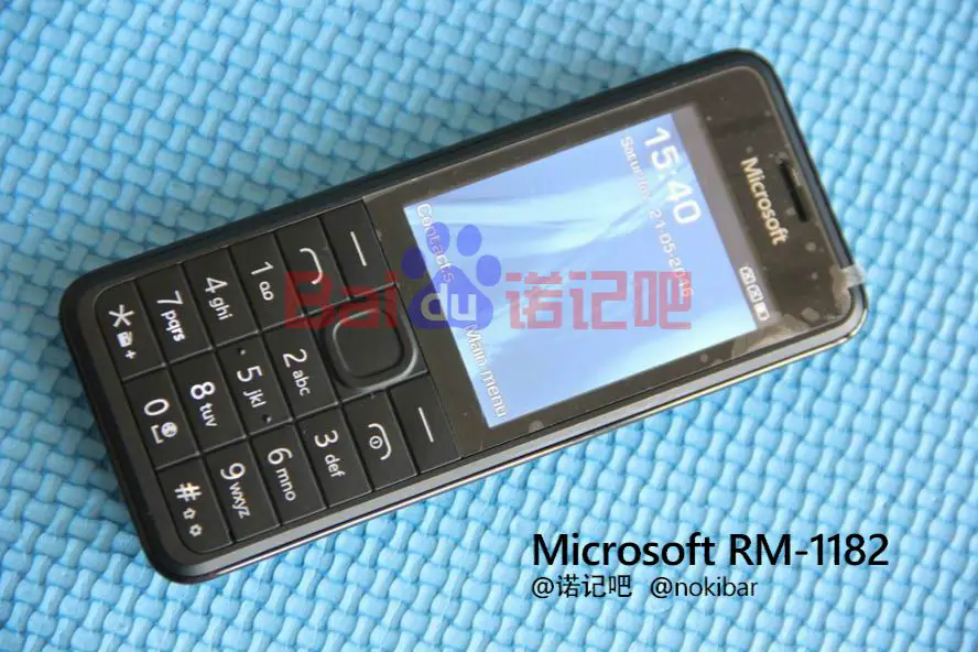 RM-1182 Microsoft Feature phone budget phones