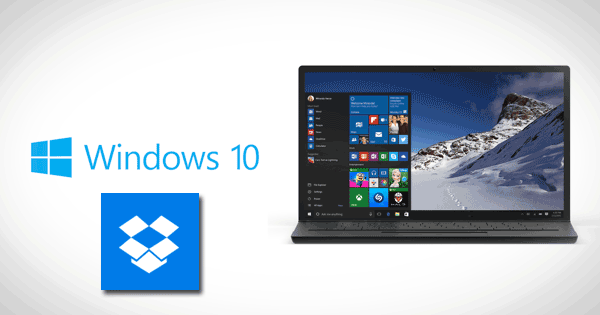 Dropbox app for Windows 10