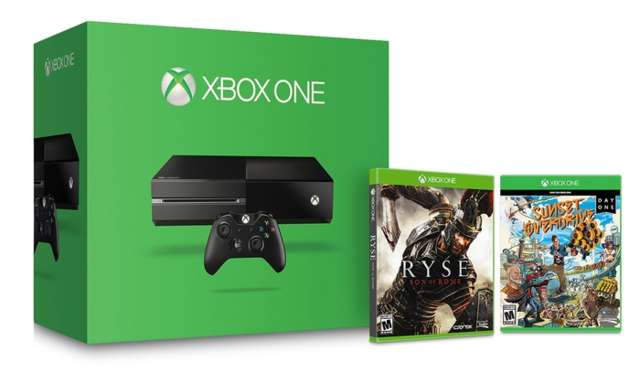 Xbox One 500GB Console at $189 with two games