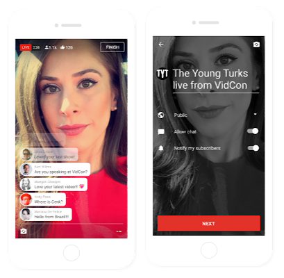 YouTube mobile live streaming announced