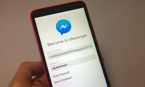 facebook messenger beta for Windows phone