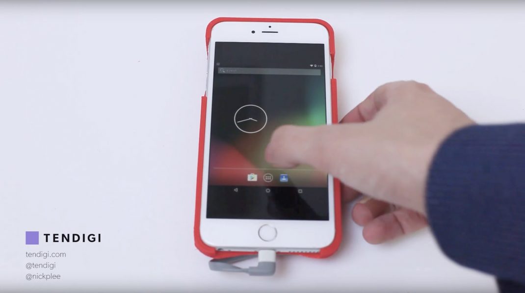 Now run Android on iPhone with 3D printed case