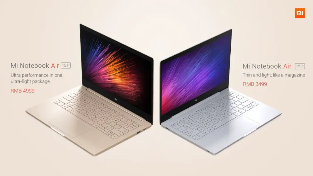 Xiaomi Mi Notebook Air launched