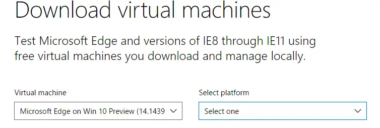 Microsoft Edge build 14393