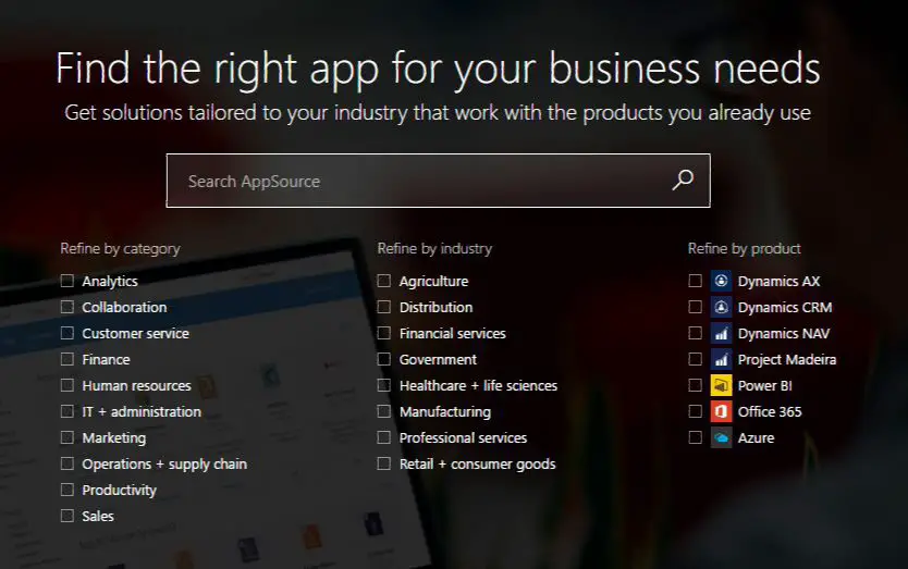 Microsoft AppSource: a new app store for business users