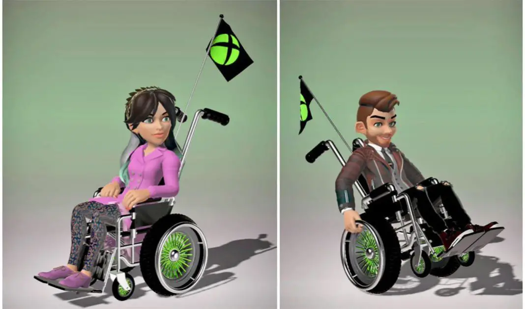 Xbox wheelchair avatars