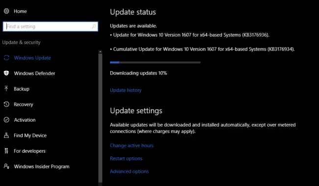KB3176936 Microsoft rolling out update KB3176936 and KB3176934 build 14393.82 and mobile (10.0.14393.82) f