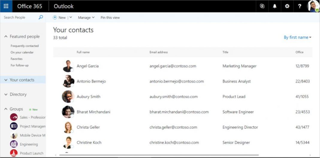 New features announced for Outlook Web