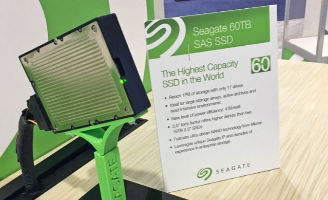 Seagate 60TB SSD Hard Disk announced