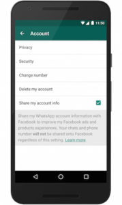 Stop WhatsApp from sharing your data with Facebook (2)