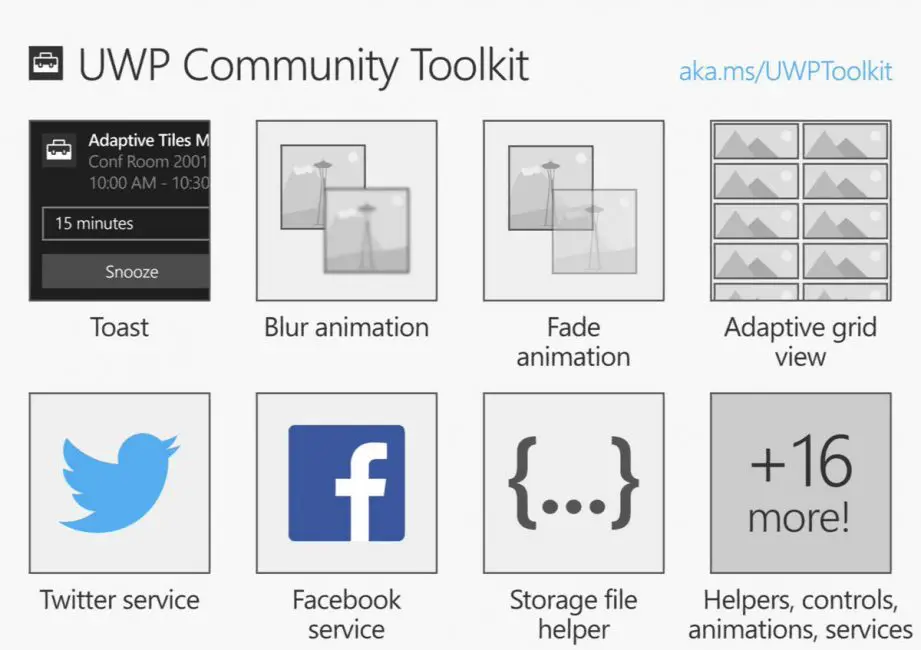 Microsoft open-source UWP Community Toolkit