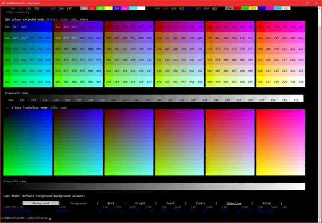 Windows Console gets 24bit color support