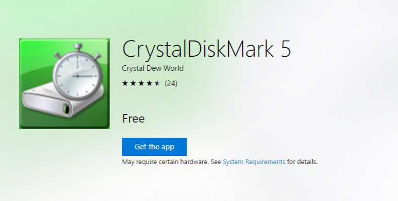 CrystalDiskMark 5