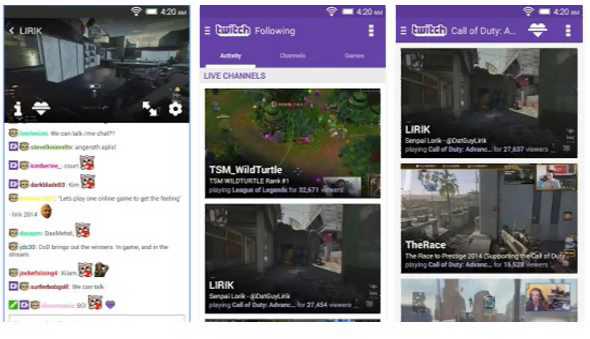 Twitch brings new features on iOS and Android apps