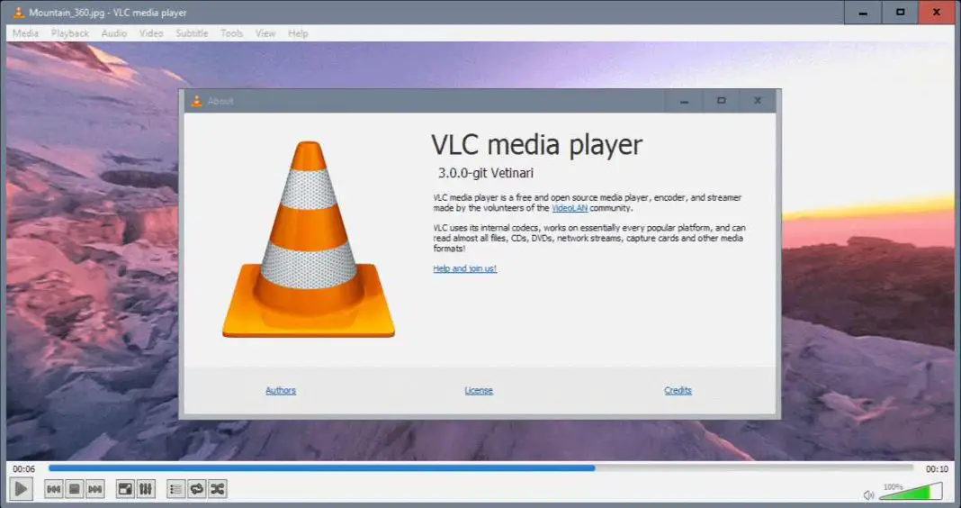 VLC 360 VLC 3.0 Windows macOS