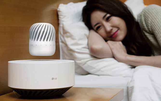 LG PJ9 levitating Bluetooth speaker