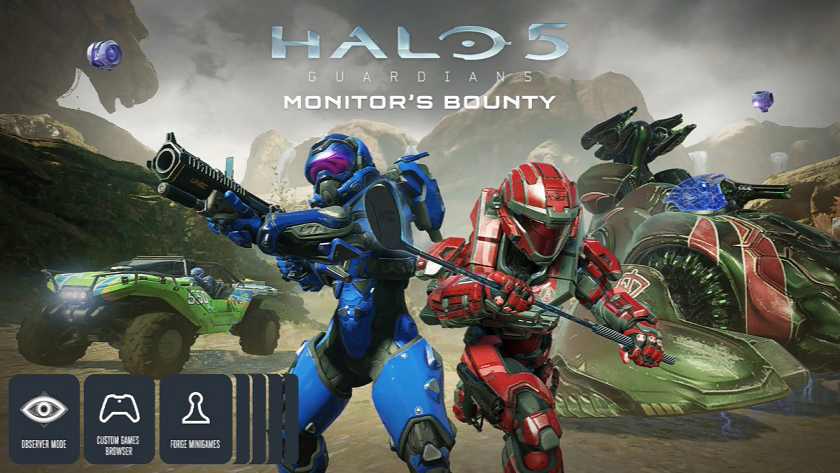 Halo 5 Guardians Monitor’s Bounty update released