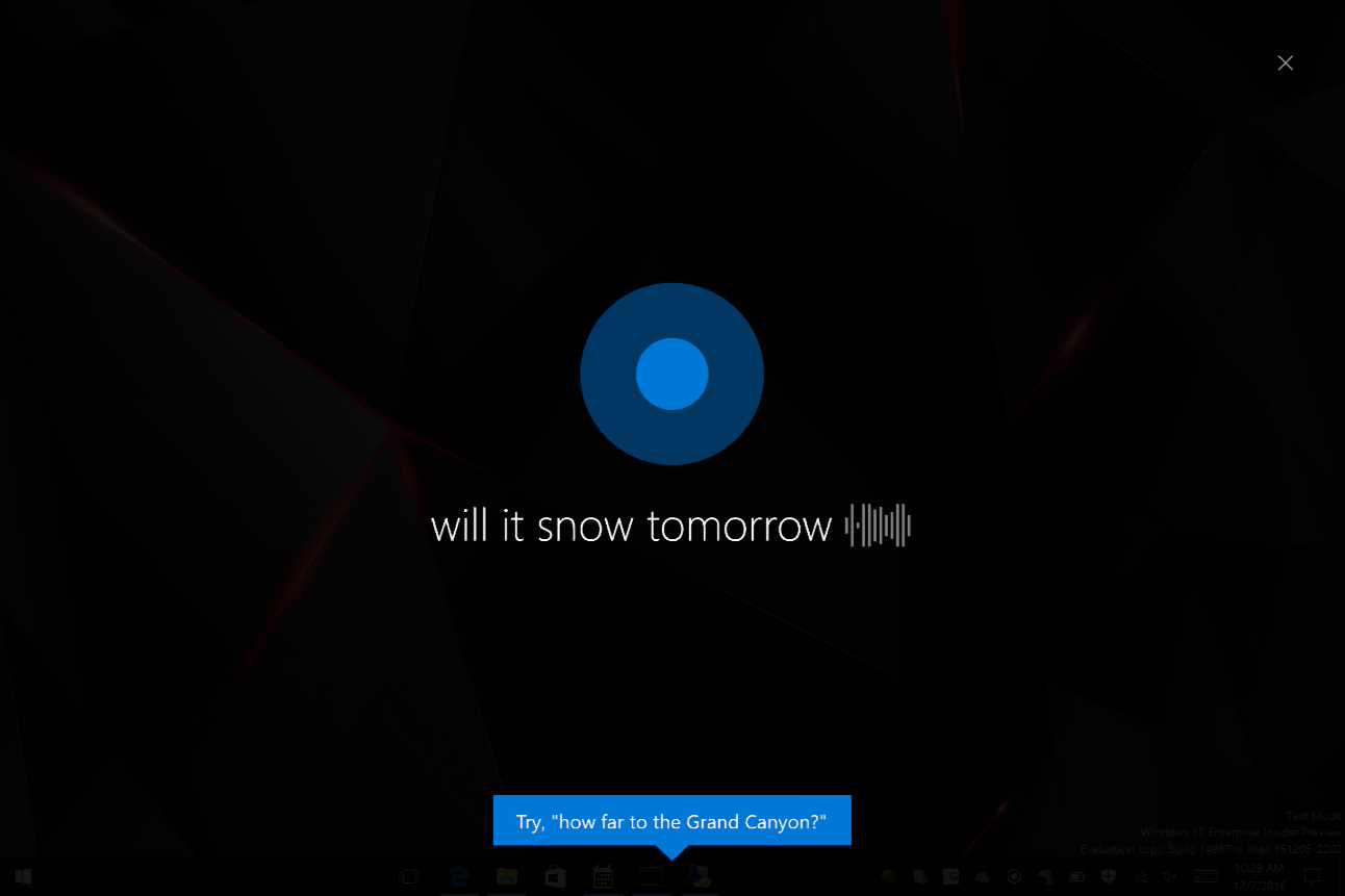 Now Cortana can Shutdown and Restart your PC
