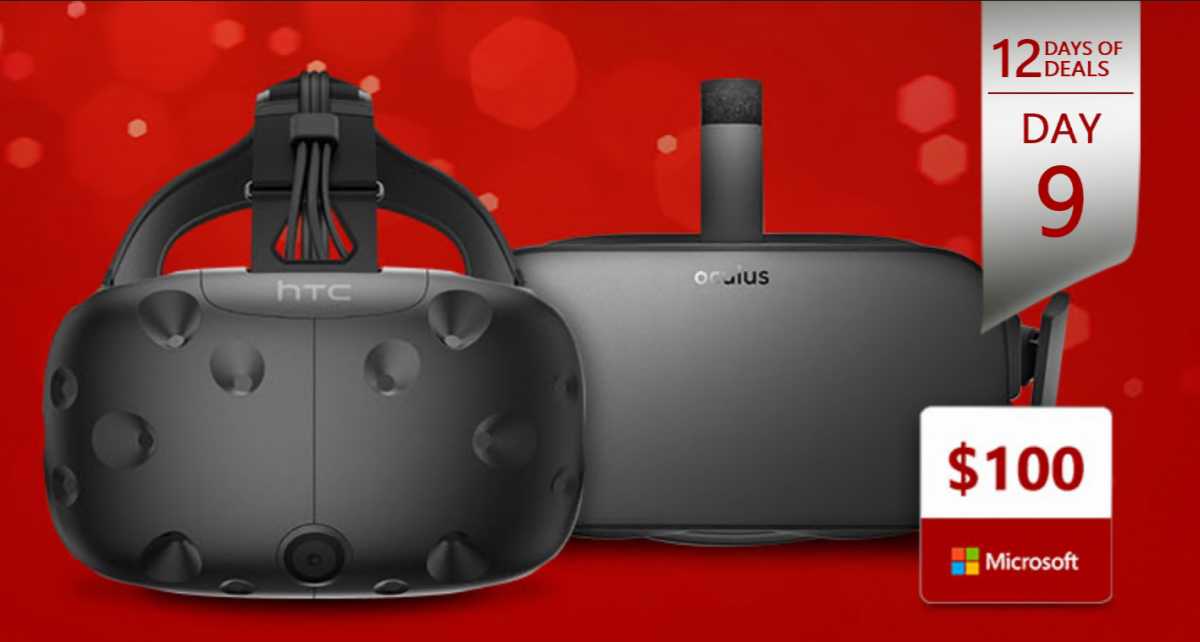 12 Days Of Deals: $100 Off on Oculus Rift or HTC Vive