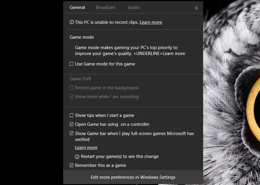 Windows 10 Game Mode spotted in latest Insider build