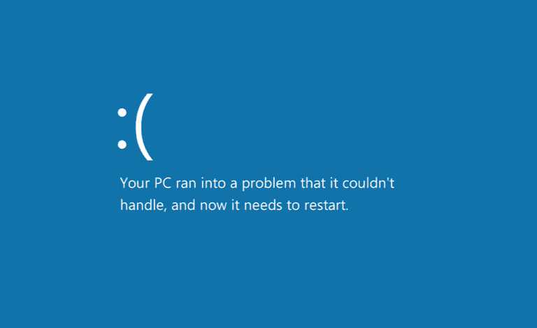 Windows stop code and Blue Screen error