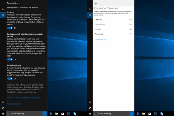 Cortana can help you remember things you’ve said you would do in your emails