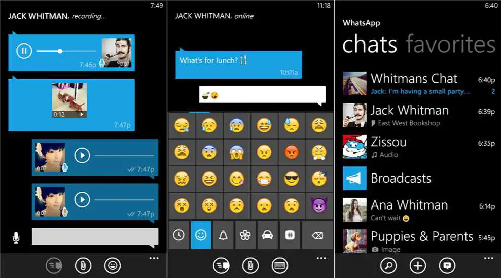 WhatsApp 2.17.70 for Windows Phone