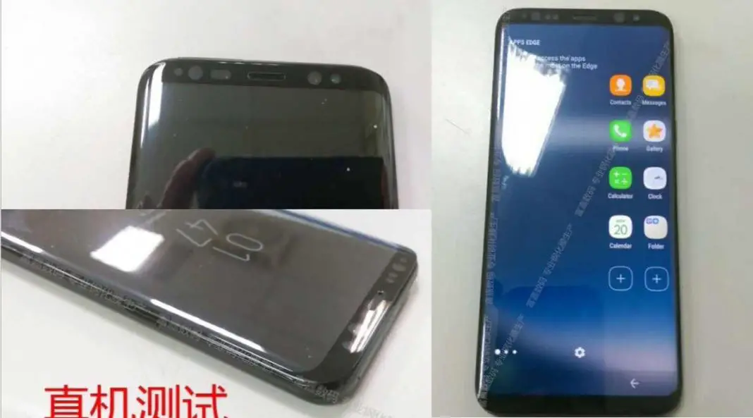 New Samsung Galaxy S8 leaked Live images