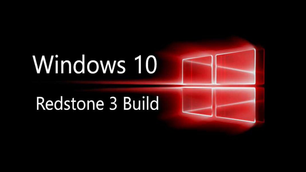 Windows 10 Redstone 3 update build 15141