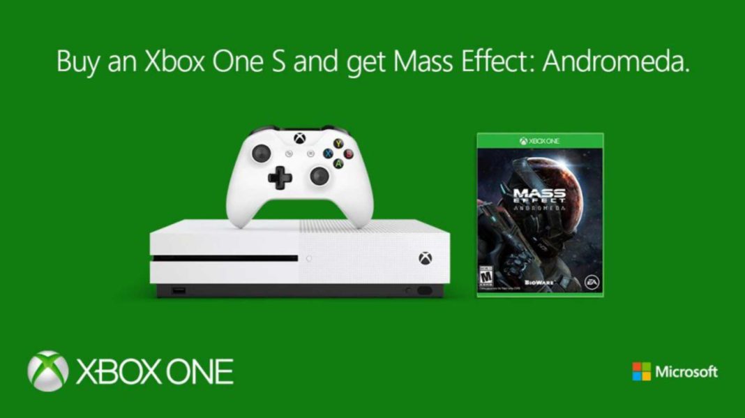 Get Mass Effect Andromeda for free with select Xbox One S bundles