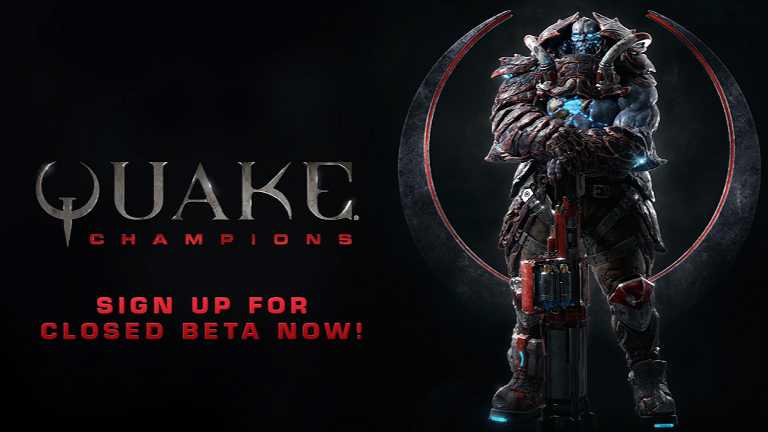 Quake Champions Closed Beta Sign-Ups now Open