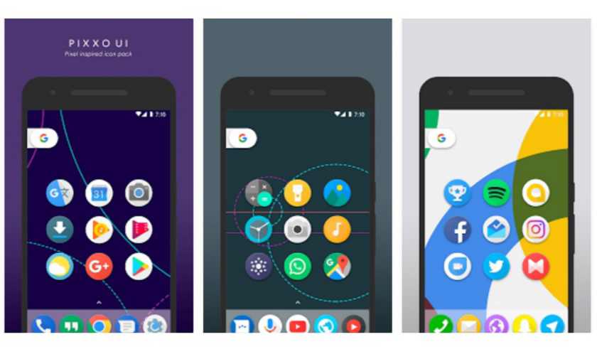 Get 12 Android icon packs for free from Play Store