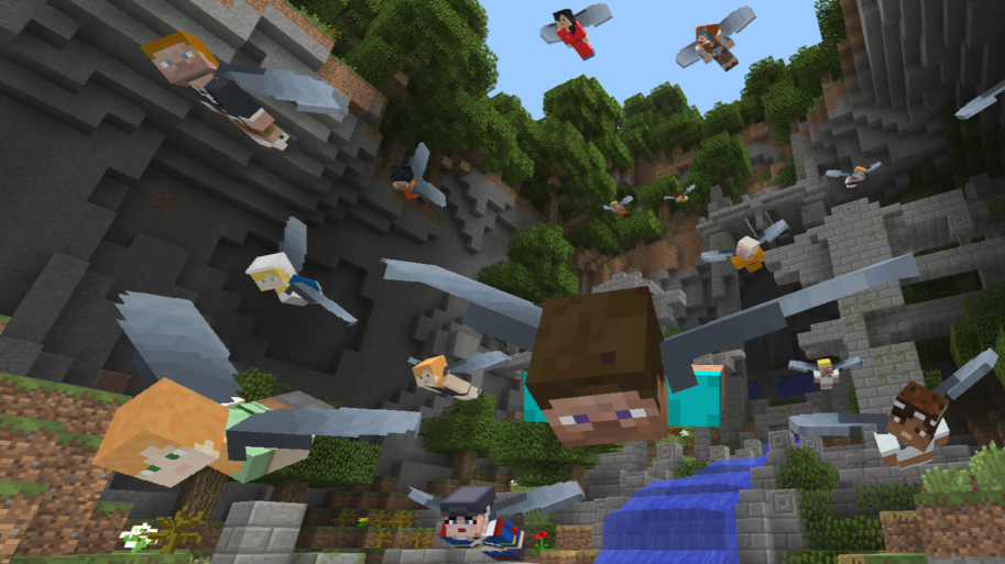Minecraft Glide Beast Track Pack out with YETI, DRAGON and KRAKEN Tracks