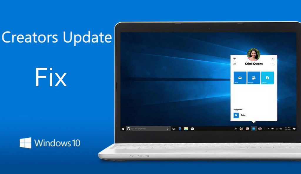 Windows 10 Creators update fix