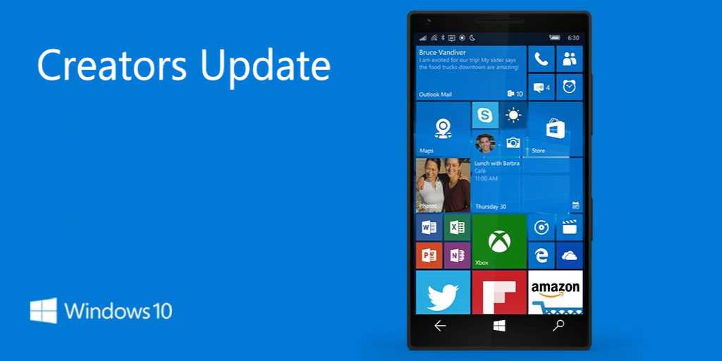 Windows 10 Mobile Creators Update build 10.0.15063.251
