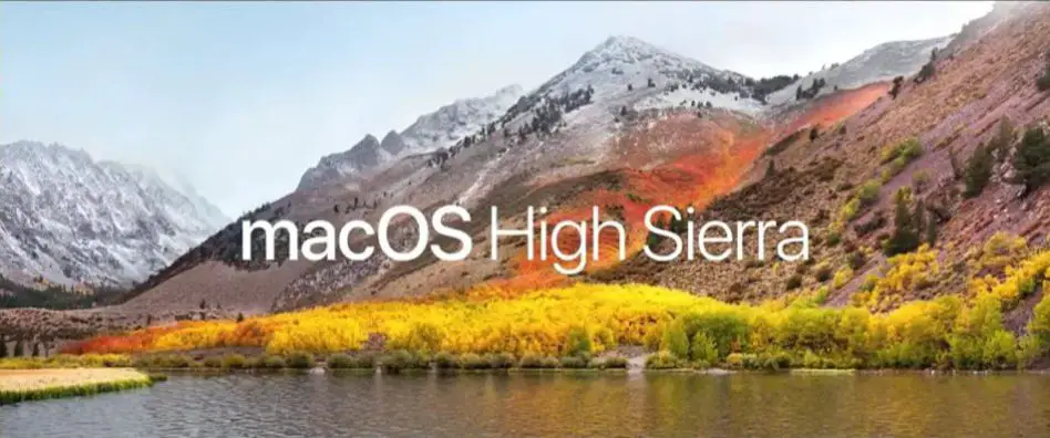 Apple macOS High Sierra sihmar