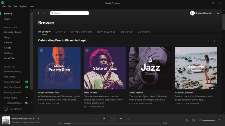 Spotify for Windows 10 shows up in Windows Store