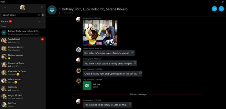 Skype Update for Windows 10 Sihmar